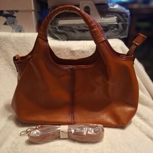 Elegant Brown Ladies Fashion Handbag